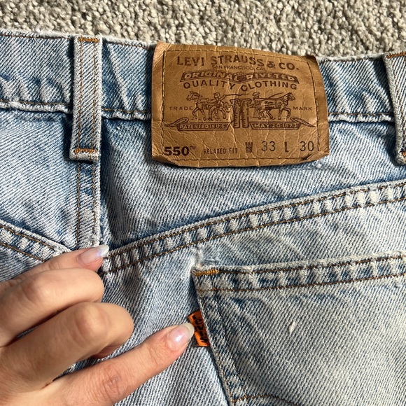 Orange Tab Levi 550’s - Picture 4 of 5